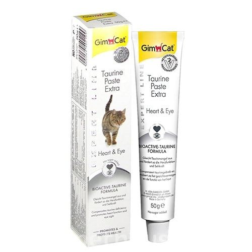 GimCat Expert Line Taurine Extra паста с таурином для сердца и зрения кошек - 50 г