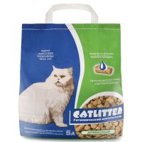 Древесный наполнитель Catlitter для кошачьего туалета