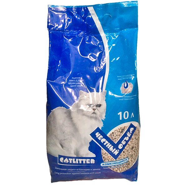 Бентонитовый комкующийся наполнитель Cat Litter для кошек