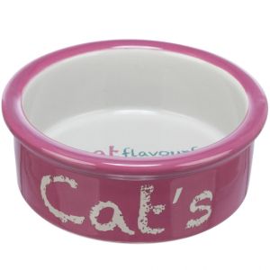 Trixie 24861. Керамическая миска для кошек, 0.3 л/ 12 см