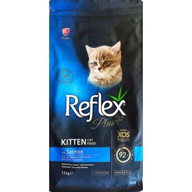 Reflex Plus Kitten Salmon, для котят лосось