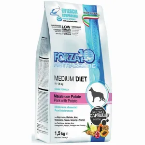 Forza10 MonoDiet Adult Medium Maiale con Patate сухой корм для взрослых собак средних пород со свининой и картофелем