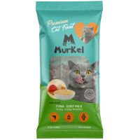 Murkel лакомство для кошек со вкусом "тунец козье молоко", 4 стика по 15г