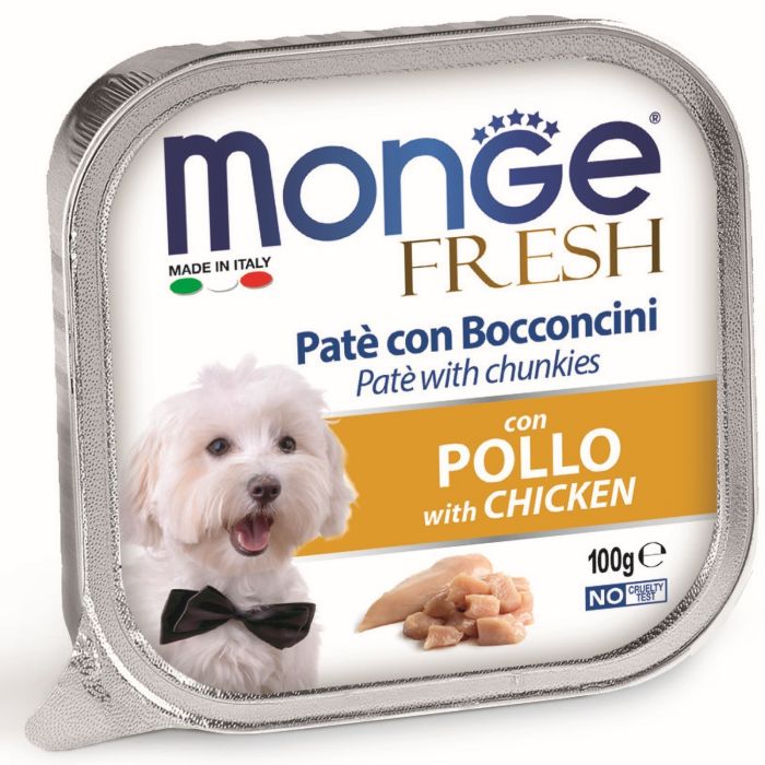 Monge Dog Fresh с  курицы для собак 100 г.