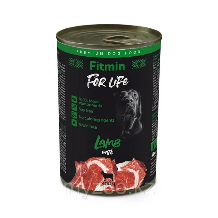 Fitmin For Life LAMB консервы для собак с ягненком