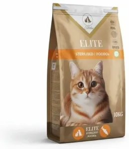 ATTILA ELITE Salmon — сухой корм с лососем для стерилизованных кошек и кастрированных котов, 10 кг