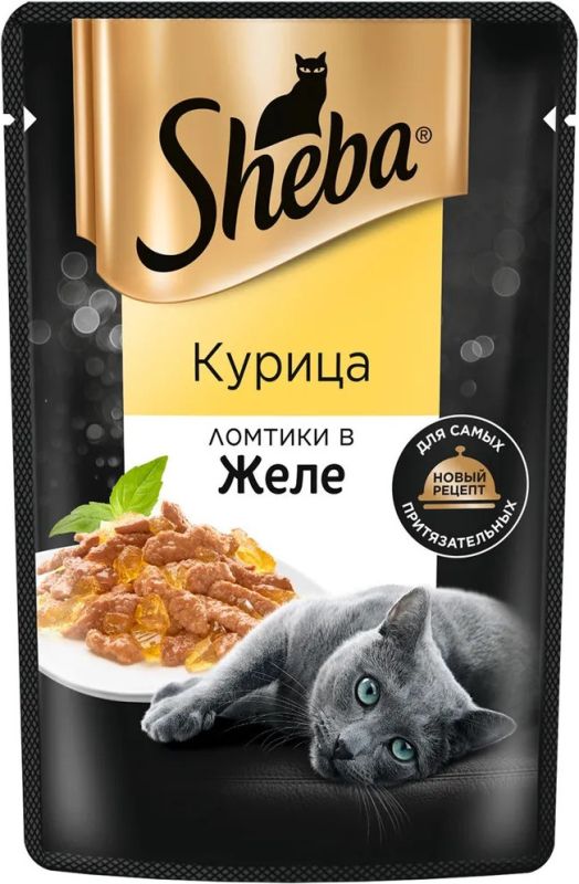 Sheba Корм для кошек «Ломтики в желе с курицей»