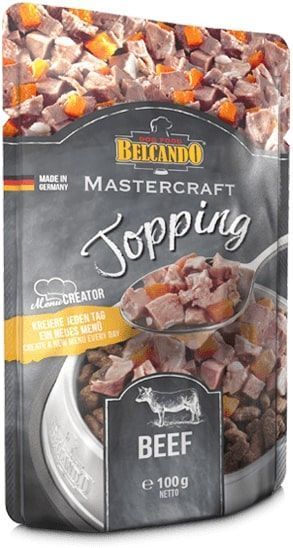 Belcando Mastercraft Topping Beef - Консервированный топпинг для собак говядина