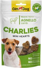 Gimdog Charlies Mini Hearts Lamb Лакомство для собак 70г