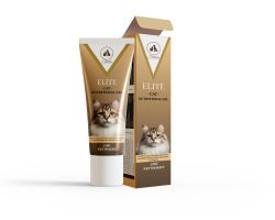 Elite. Cat nutritional gel. Питательный гель, гель для выведения шерсти.