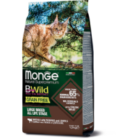 Monge Bwild GF Buffalo (Буйвол) беззерновой корм для крупных кошек