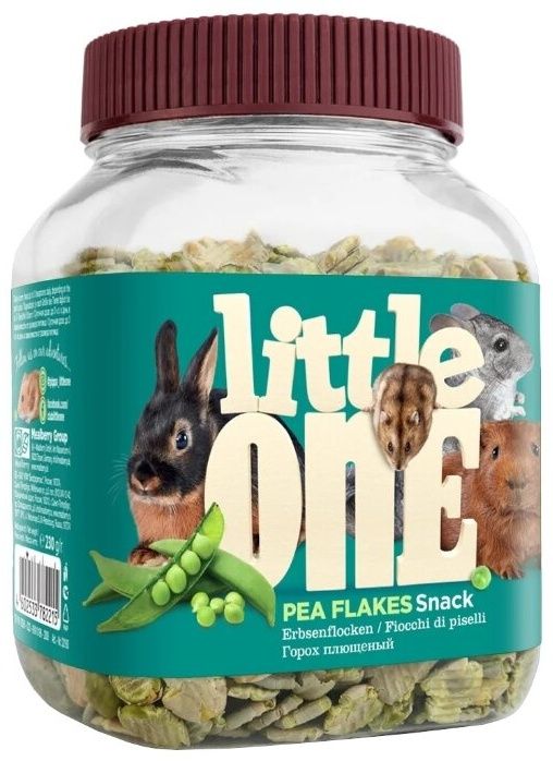 Little One Snack Pea flakes горох плющеный 200 г