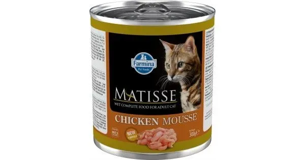 Корм консервированный для кошек Farmina Matisse, мусс с курицей, 300 г