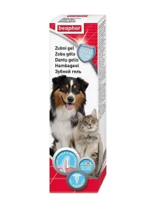 Beaphar. Зубной гель для чистки зубов и освежения дыхания у собак и кошек 100гр