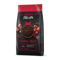Fitmin For Life Sterilised Beef — сухой корм с говядиной для стерилизованных кошек, 1 кг / 8 кг