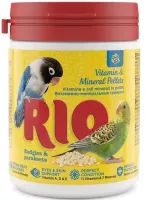 RIO. Витаминно-минеральные гранулы для волнистых и средних попугаев 120г