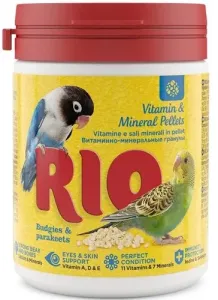 RIO. Витаминно-минеральные гранулы для волнистых и средних попугаев 120г
