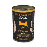 Fitmin For Life Chicken — консервы с курицей для котят, 400 г