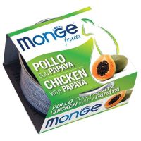 Monge Natural Fruits pollo con papaya, влажный корм с курицей и папайей