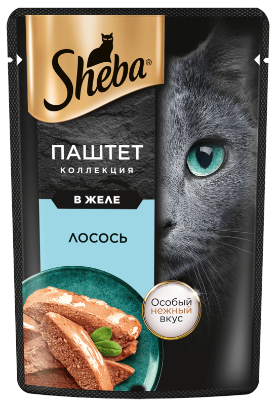 SHEBA® ПАШТЕТ КОЛЛЕКЦИЯ Лосось, 75 г