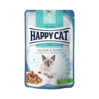 Happy cat Sensitive Magen & Darm - мясные кусочки в соусе (чувствительное пищеварение)