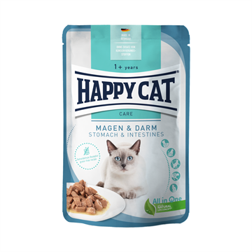 Happy cat Sensitive Magen & Darm - мясные кусочки в соусе (чувствительное пищеварение)