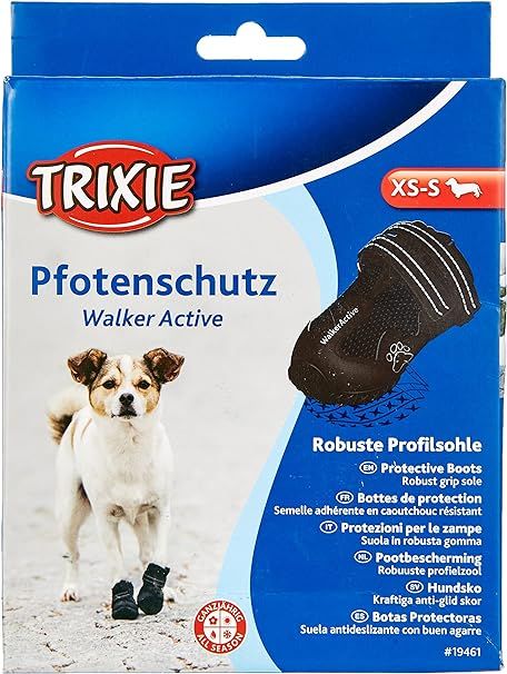 Trixie 19461 Защита ног Walker Active, XS–S, 2 шт., черные