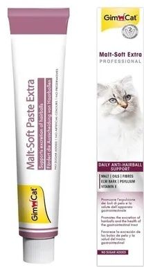 GimCat Malt Soft Paste Extra паста для вывода шерсти для кошек