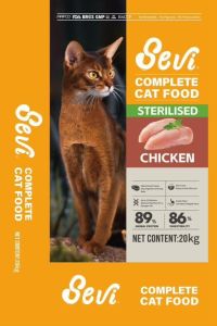 Sevi сухой корм для стерилизованных кошек с курицей, мешок 20 кг 