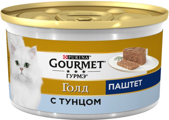 Gourmet Gold - паштет с тунцом, баночка 85 г