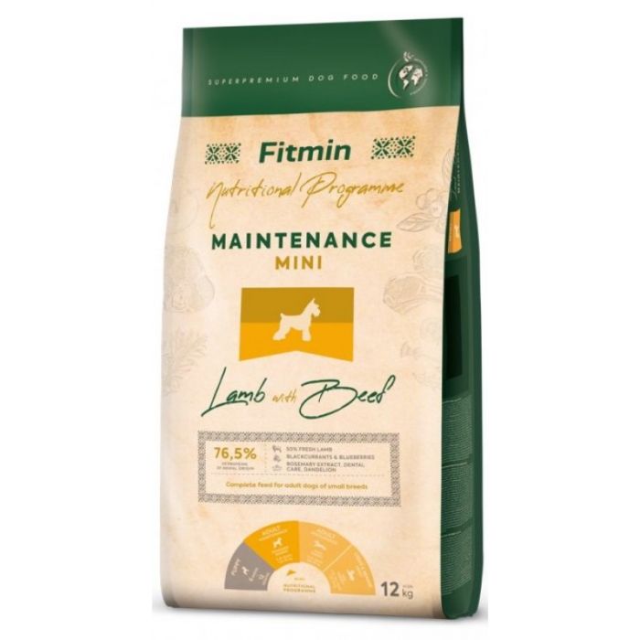 Fitmin Mini Maintenance Lamb with Beef для собак мелких пород