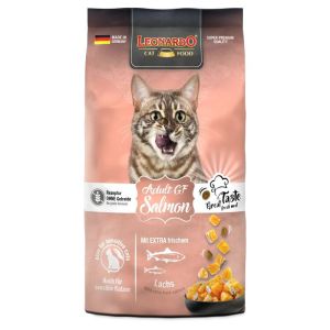 Leonardo Salmon GF сухой беззерновой корм для взрослых кошек с лососем, упаковка 1,8 кг