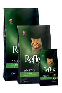 Reflex Сухой корм для взрослых кошек с курицей