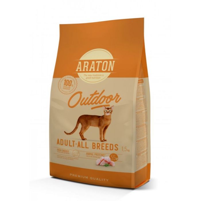 ARATON cat adult Outdoor - корм для взрослых кошек