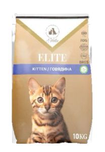 Attila Elite сухой корм говядина для котят упаковка 1.5 кг