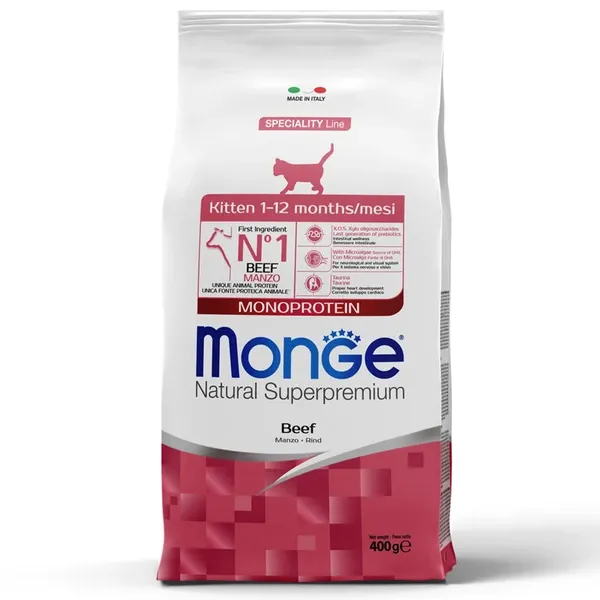 Monge Cat Speciality Line Monoprotein для котят и беременных кошек, из говядин