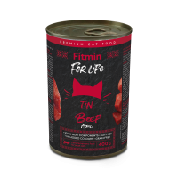 Fitmin For Life Cat Tin Adult Beef 400gr