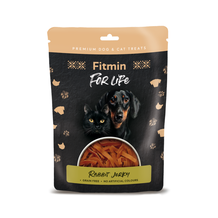 FFL DOG & CAT TREAT RABBIT JERKY 70G