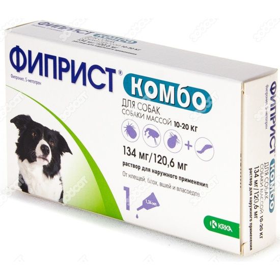 Фиприст Комбо (Fypryst Combo) для собак весом 40-60 кг