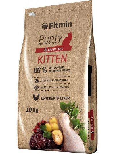 Корм для котят FITMIN PURITY KITTEN с курицей