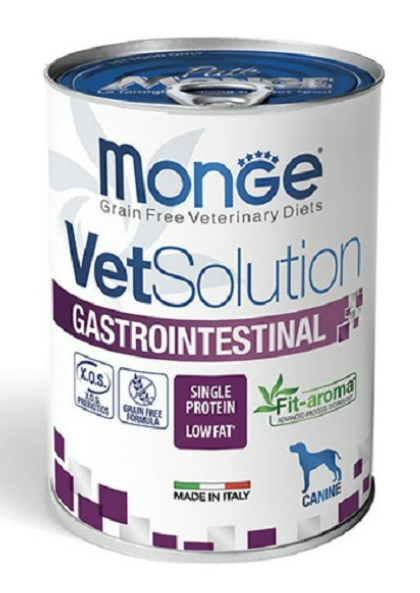 Monge VetSolution Gastrointestinal. Для собак с проблемами желудочно-кишечного тракта, 400 г