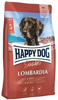 Happy Dog Sensible Lombardia с уткой, рисом и средиземноморскими травами 2,8 кг