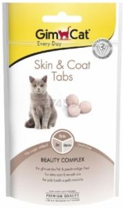 Витамины для кошек GIMBORN GimCat Skin&Coat для кожи и шерсти 40 г