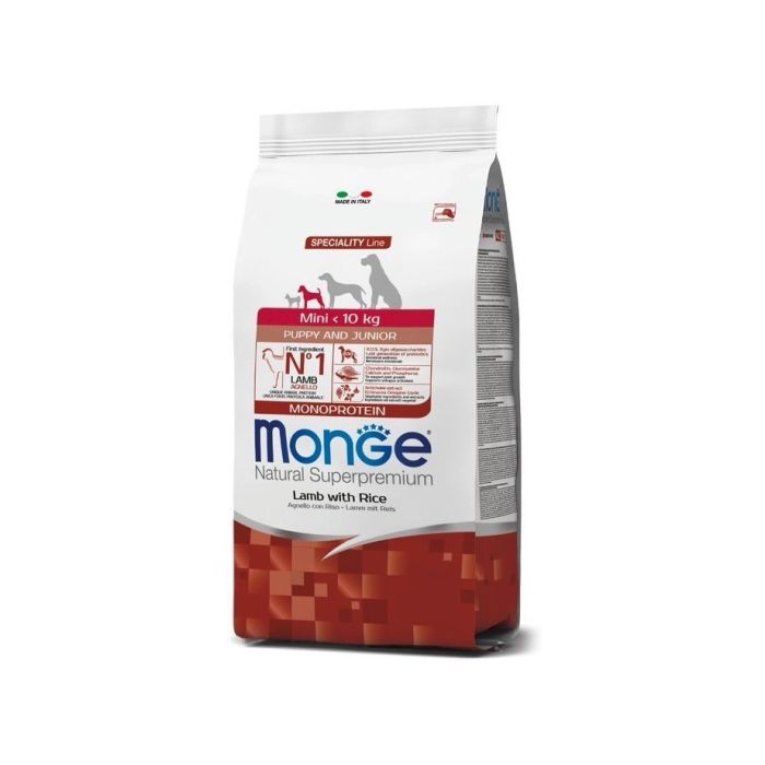 MONGE Dog Mini Puppy Lamb & Rice — 2,5 kg