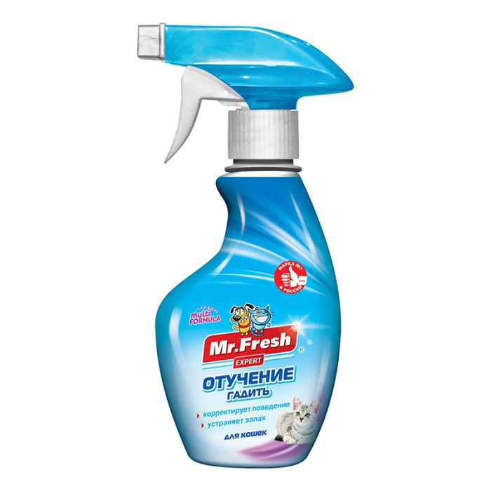 Mr.Fresh Expert, отучение гадить, для кошек, 200 мл