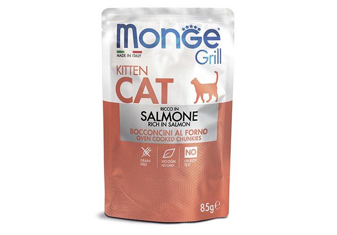 MONGE GRILL BUSTE KITTEN SALMONE