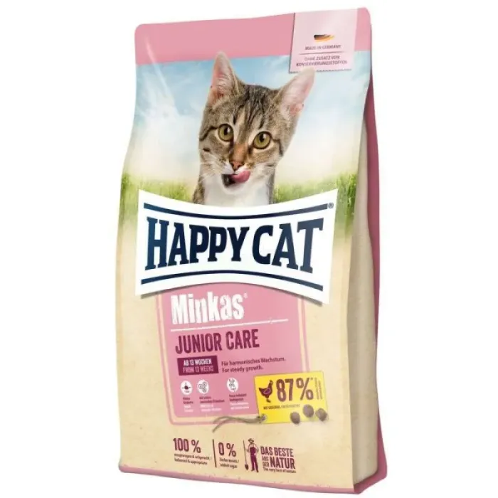 Happy Cat Minkas Junior Care (Птица), 500 гр