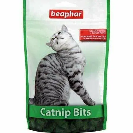 Лакомство для кошек подушечки с кошачьей мятой Catnip Bits, 35гр.