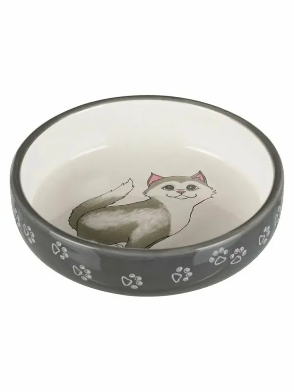 Trixie Миска для кошек керамическая, 0,3 л/15см