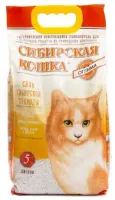  Сибирская кошка Оптима бентонитовый комкующийся наполнитель для кошек 5 литров